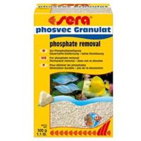Sera Phosvec Granulat 500g - Helder Aquariumwater, Fosfaatverwijdering voor Zoet- & Zeewater - thumbnail