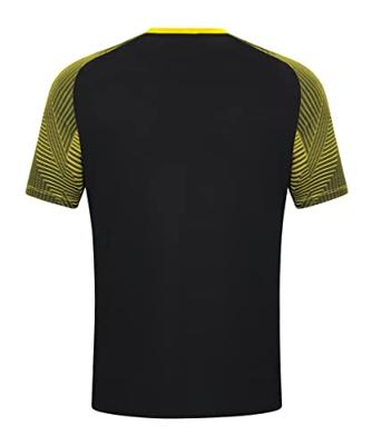JAKO 6122 T-Shirt Performance - Zwart/Zachtgeel - 4XL
