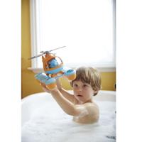 Green Toys waterhelikopter oranje gerecycled plastic - thumbnail