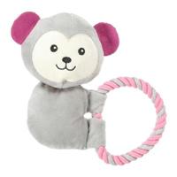 Zolux maxou puppy touw grijs - thumbnail