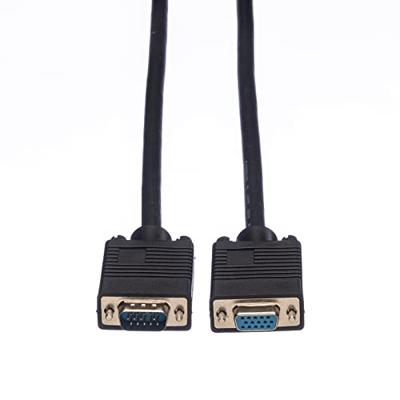 ROLINE SVGA kabel HD15 M/F, 2 m
