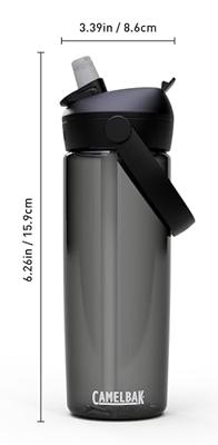 Camelbak Thrive Flip Straw 0,6 L Drinkfles Charcoal 0,6L Camelbak Thrive Flip Straw 0,6 L Drinkfles Charcoal 0,6L