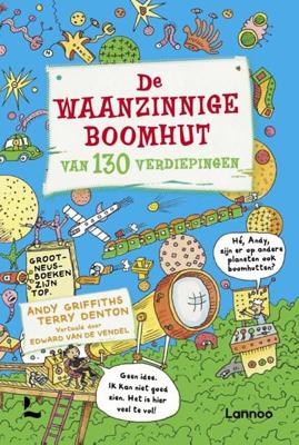 Boek De Waanzinnige Boomhut van 130 Verdiepingen