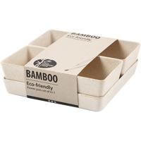 Creativ Company Bloempotten, h: 8 cm, d: 19,5 cm, b: 19,5 cm, 1 set - thumbnail