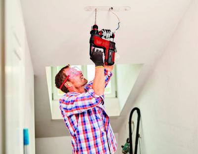 Einhell Power X-Change HEROCCO Kit +5 (1x3,0Ah) SDS-Plus-Accu-boorhamer 18 V 3.0 Ah Li-ion Incl. accu, Incl. koffer, Incl. accessoires