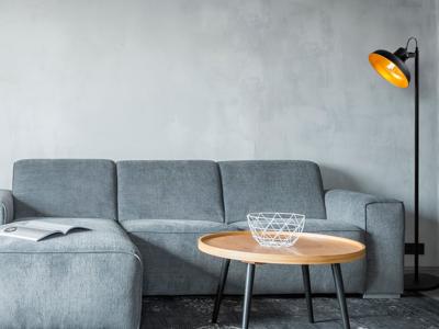 Industriële staande lamp RIPLEY 1 lamp zwart Industriële staande lamp RIPLEY 1 lamp zwart