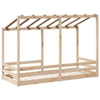 Kinderbed met bedhuis 90x190 cm massief grenenhout - thumbnail