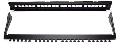 Patch Panel 24 UTP-Poorten Categorie 5e/6/6e WP WPC-PAN-BUP24 Zwart (S0223380)