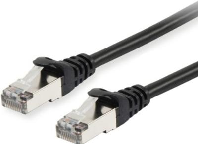 Equip 605592 RJ45 Netwerkkabel, patchkabel CAT 6 S/FTP 3.00 m Zwart Vergulde steekcontacten 1 stuk(s) Equip 605592 RJ45 Netwerkkabel, patchkabel CAT 6 S/FTP 3.00 m Zwart Vergulde steekcontacten 1 stuk(s)