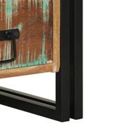 Nachtkastje Multikleur 40 x 35 x 50 cm massief gerecycled hout - thumbnail