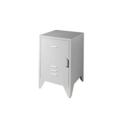 Vipack nachtkastje Bronxx - grijs - Leen Bakker