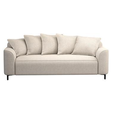 Bank Elsa 3-zits - stof Eden - beige