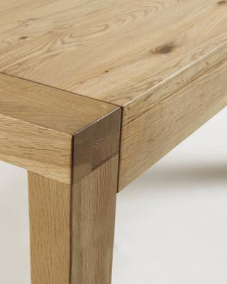Kave Home Eettafel 'Briva' Eiken Naturel, 200 - 280 x 100cm