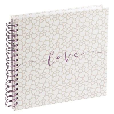Hama Spiraalalbum Romance 28x24 Cm 40 Witte Pagina's