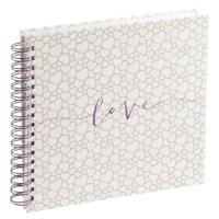 Hama Spiraalalbum Romance 28x24 Cm 40 Witte Pagina's - thumbnail