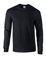 Gildan G2400 Ultra Cotton™ Long Sleeve T-Shirt - Black - XL - thumbnail