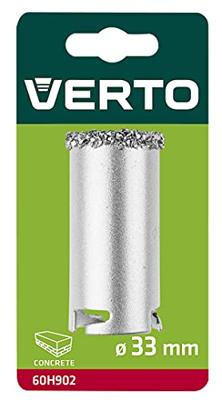 Verto diamant boor 33mm 55mm boordiepte droog en nat te gebruiken Verto diamant boor 33mm 55mm boordiepte droog en nat te gebruiken