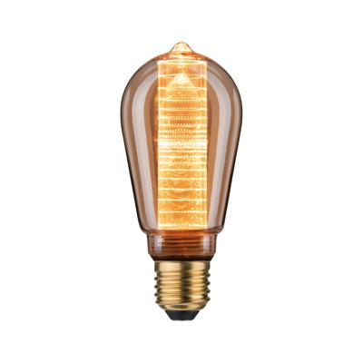 Paulmann 28599 LED-lamp E27 4 W Goud (Ø x h) 64 mm x 145 mm 1 stuk(s) Paulmann 28599 LED-lamp E27 4 W Goud (Ø x h) 64 mm x 145 mm 1 stuk(s)