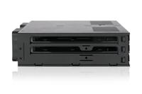 Icy Dock MB326SP-B 6x2,5 SATA hot swap Rack (1U) Zwart disk array - thumbnail