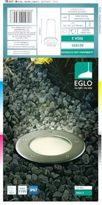 Eglo BuitenspotRiga 3 - 86189