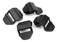 Rubber strap (black/4pcs) - thumbnail