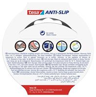 tesa EXTRA RESISTANT 55588-00000-11 Anti-sliptape Zwart (l x b) 5 m x 50 mm 1 stuk(s) - thumbnail