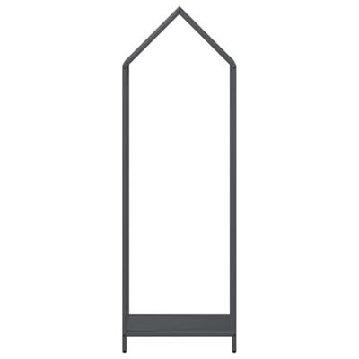 Brandhoutrek 40x25x120 cm koudgewalst staal antraciet