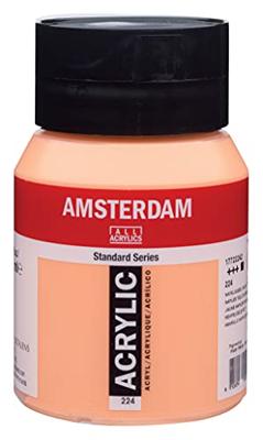 Royal Talens Amsterdam Acrylverf 500 ml - Napelsgeel Rood 224