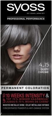 Syoss Color baseline 4-15 dusty chrome haarverf 1 Set