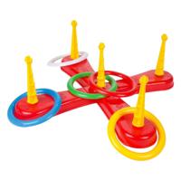 Toi-Toys Play out ringwerpspel bright met 5 ringen - thumbnail