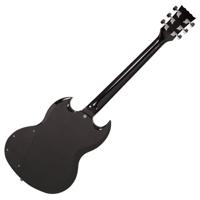 Vintage V69BLK Coaster Series Gloss Black elektrische gitaar - thumbnail