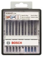 Bosch Accessoires 10-delige robust line decoupeerzaagbladenset wood and metal t-schacht 1st - 2607010542 - thumbnail