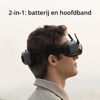 DJI Goggles Integra – Lichtgewicht en draagbare FPV Goggles, geïntegreerd ontwerp, Micro-OLED schermen, DJI O3+ video-transmissie, HD Low-Latency, compatibel met DJI Avata en nog veel meer - thumbnail