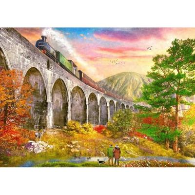 Crossing Glenfinnan Viaduct Puzzel 1000 Stukjes
