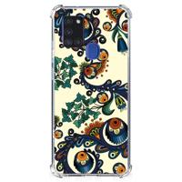 Anti Shock Case Samsung Galaxy A21s Barok Flower - thumbnail
