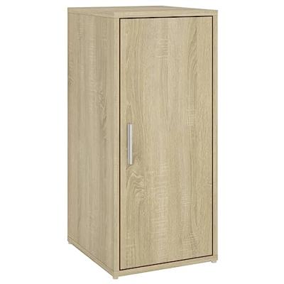 Schoenenkast 32x35x70 cm spaanplaat sonoma eikenkleurig