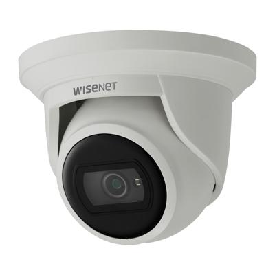 HANWHA ANE-L6012R Wisenet 2MP supercompacte IR-flateye-camera, resolutie van 1920 x 1080, ingebouwde 3 mm vaste lens, 30 fps bij alle resoluties, dag en nacht, WDR, ingebouwde Micro