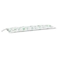 VidaXL Tuinbankkussen 150x50x7 cm oxford stof bladpatroon - thumbnail