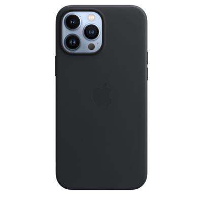 Apple Leather MagSafe Case iPhone 13 Pro Max Midnight