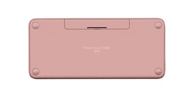 Draadloos toetsenbord Logitech K380s Roze Qwerty Spaans