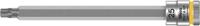 Wera 8767 A HF TORX® Zyklop Bit/dop-combinatie met 1/4" Aandrijving met Vasthoudfunctie, TX 25 x 100 mm - 1 stuk(s) - 05003366001 - thumbnail