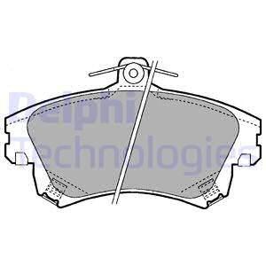 Remblokkenset, schijfrem LP1398
