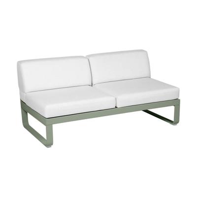 Fermob Bellevie 2-zitsmodule loungebank Cactus - Off-White