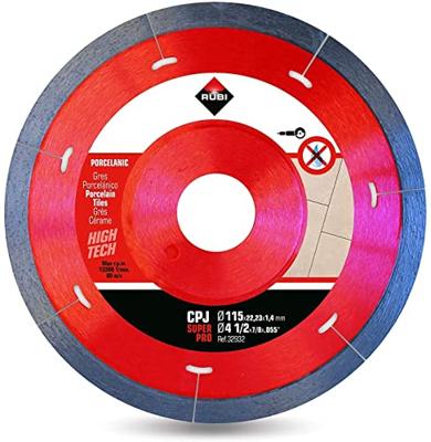 Rubi Diamantschijf CPJ 115 | Superpro | 115 mm | 115 x 1,4 x 22,2 mm - 32932 Rubi Diamantschijf CPJ 115 | Superpro | 115 mm | 115 x 1,4 x 22,2 mm - 32932