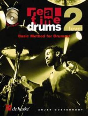 De Haske Real Time Drums 2 Basic Method for Drumset - Engels - thumbnail