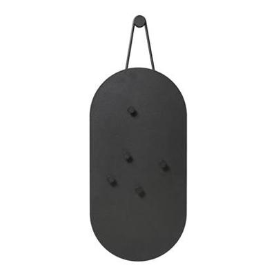 Zone Denmark A-Bulletin Magneetbord + 5 Magneten - Zwart