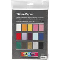 Creativ Company Tissuepapier gekleurd, 30st. - thumbnail