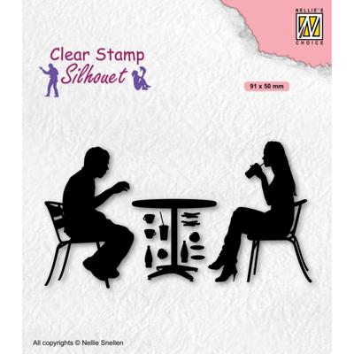 Nellie's Choice • silhouet clear stempels teens-serie taking a terrace