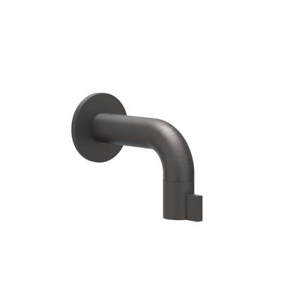 Fonteinkraan IVY Tribe Wand Met Schuimstraalmond Geborsteld Carbon Black PVD Fonteinkraan IVY Tribe Wand Met Schuimstraalmond Geborsteld Carbon Black PVD