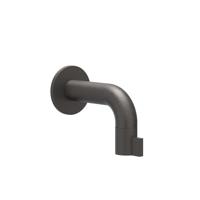 Fonteinkraan IVY Tribe Wand Met Schuimstraalmond Geborsteld Carbon Black PVD - thumbnail